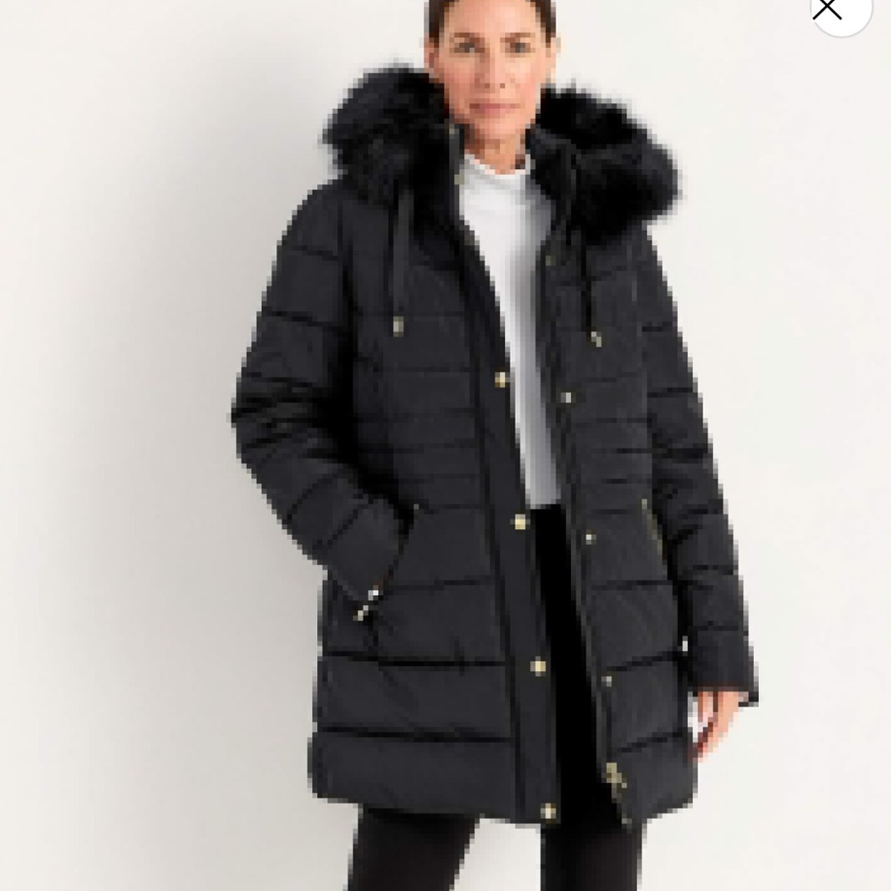 Cellbes of Sweden
Vuorattu‎ Parka Black Size 18/20 NWT in packaging